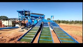 Alluvial Gold Separation Machine