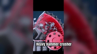 Heavy hammer crusher