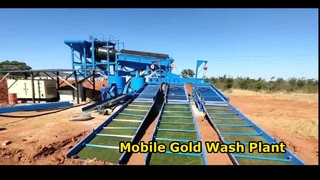Mobile Gold Wash Plant