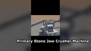 Primary Stone Jaw Crusher Machine