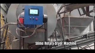 Slime Rotary Dryer Machine 