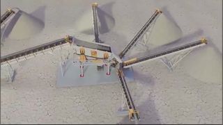 Stone crusher plant production line